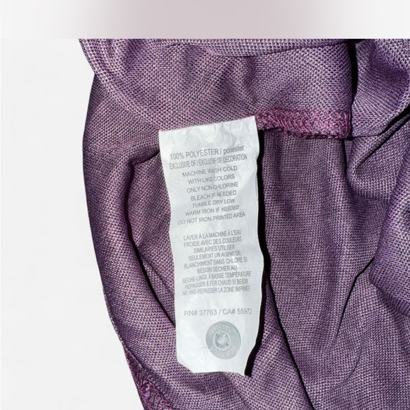 PGA Tour - Men’s - Purple Golf Polo - Size XL - Picture 4 of 8